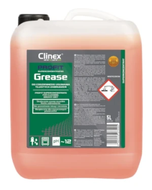 Koncentrat do tłustych zabrudzeń 5 litrów Clinex Profit Grease