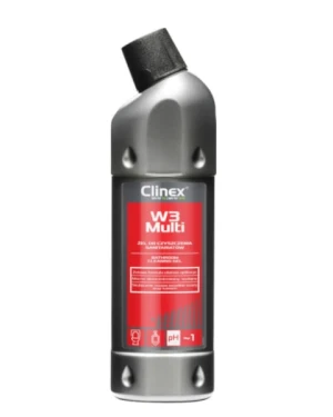 Żel do czyszczenia sanitariatów 1 litr Clinex W3 Multi