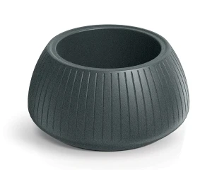 Doniczka dekoracyjna grafitowa 40 cm Ethick Coro Bowl