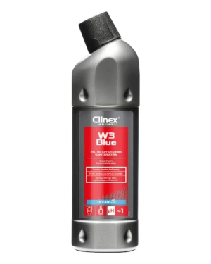 Żel do czyszczenia urządzeń sanitarnych 1 litr Clinex W3 Blue
