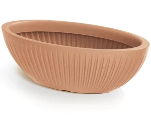 Donica dekoracyjna terakota 58 cm Latia Oval