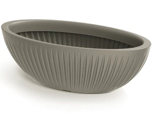 Donica dekoracyjna mocca 58 cm Latia Oval