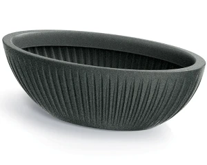 Donica owalna grafit 58 cm Latia Oval