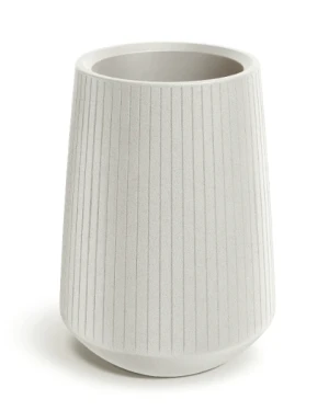 Doniczka dekoracyjna kremowa 40 cm Ethick Coro Bowl High