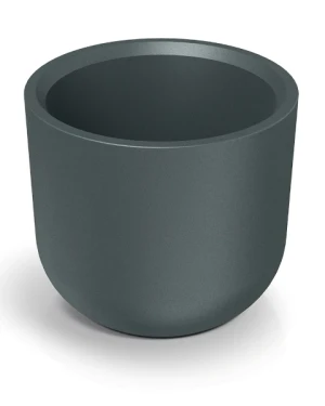 Donica okrągła grafit 60 cm Molta Round High