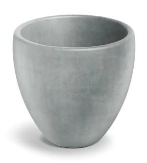 Donica duża okrągła szara beton 80 cm Cano Ethick