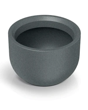 Donica okrągła szara 40 cm Molta Round