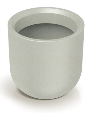 Donica dekoracyjna kremowa 40 cm Molta Round High