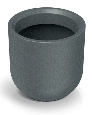 Donica dekoracyjna szary 40 cm Molta Round High