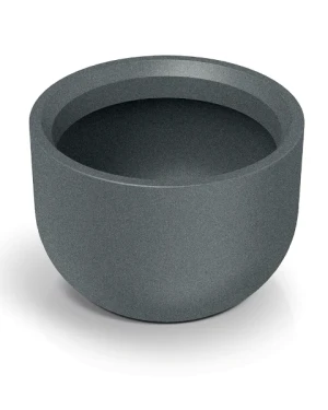Donica dekoracyjna szara 48 cm Molta Round