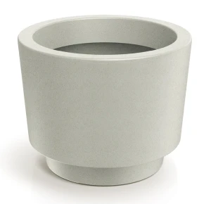Donica ozdobna okrągła kremowa 40 cm Splito Round Ethick