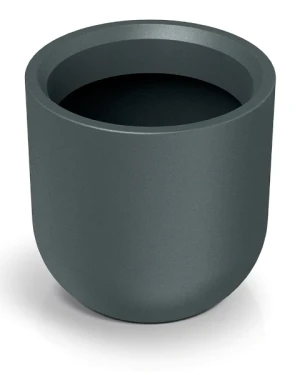 Donica dekoracyjna grafitowa 48 cm Molta Round High