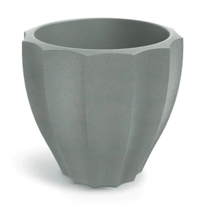 Donica duża 80 cm szara beton ozdobna Rona Ethick