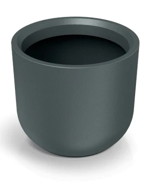 Donica dekoracyjna grafitowa 60 cm Molta Round High