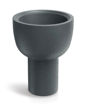Donica wysoka szara 40 cm Molta Vessel Ethick
