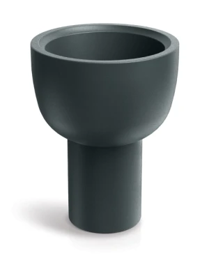 Donica na nodze grafitowa 40 cm Molta Vessel Ethick