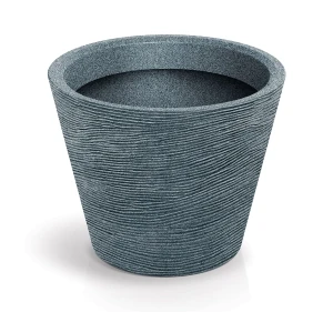 Donica okrągła szara 48 cm Tubra Round Ethick