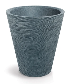 Donica duża szara okrągła 80 cm Tubra Round Ethick