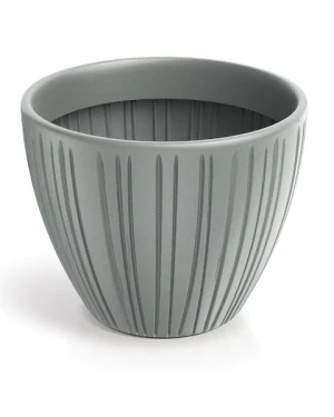 Donica dekoracyjna szary beton 30 cm Fero Round