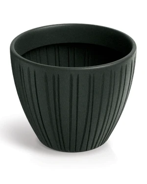 Donica dekoracyjna czarny 30 cm Fero Round