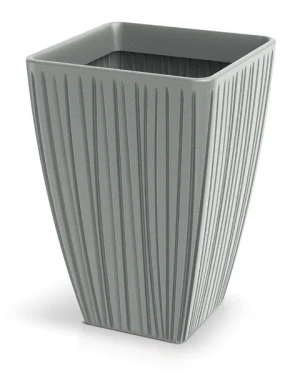 Donica dekoracyjna szary beton 58 cm Fero Square High