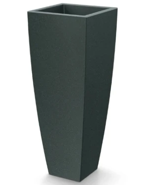 Donica wysoka grafitowa 100 cm Mooda Square High