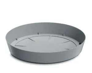 Podstawka pod doniczkę okrągłą 15,5 cm szara Lofly Saucer