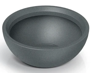Donica okrągła 60 cm szara Molio Bowl
