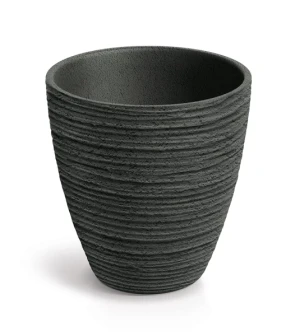 Donica mrozoodporna czarna 40 cm Defora Ethick