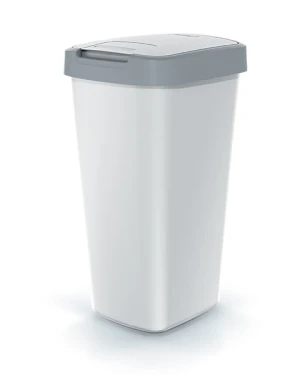 Kosz na śmieci 25 litrów szary Compacta Q Flap