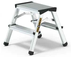 Drabina aluminiowa dwustopniowa Drabest