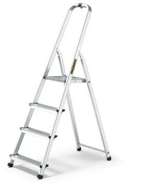 Drabina aluminiowa jednostronna 4 stopniowa 125 kg