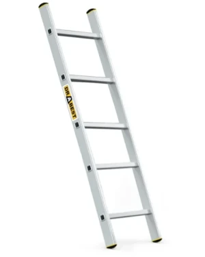 Drabina aluminiowa 5-stopniowa przystawna Drabest