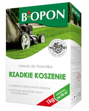 Nawóz do trawnika Rzadkie Koszenie 1 kg BOPON
