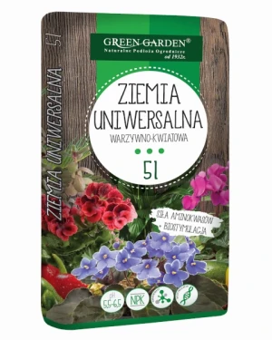 Ziemia ogrodowa uniwersalna 5L Green Garden