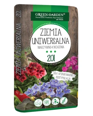 Ziemia ogrodowa uniwersalna 20L Green Garden