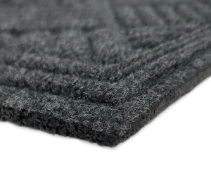 Wycieraczka pod drzwi 60 x 90 cm szara Heavy Duty