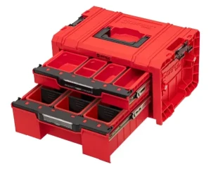 Organizer na narzędzia z szufladami Qbrick PRO Drawer 2 Expert RED Ultra HD