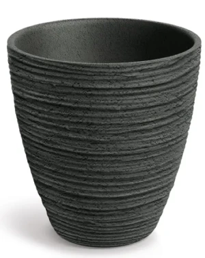 Donica mrozoodporna czarna 60 cm Defora Ethick