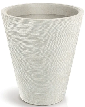 Donica mrozoodporna kremowa 80 cm Tubra Round