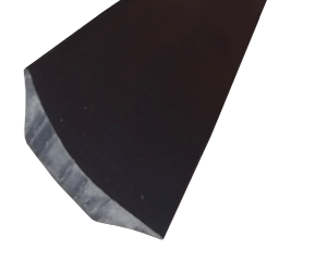 Listwa wyobleniowa PVC czarna 40 x 40 mm 2,5 mb