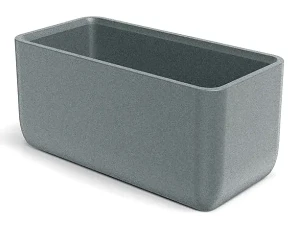 Donica podłużna 80 cm szara Ethick Molta Case