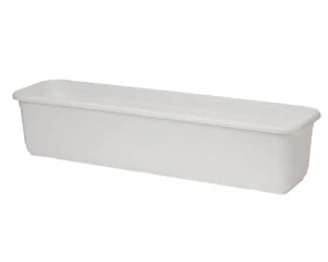 Skrzynka balkonowa biały 60 cm Venus