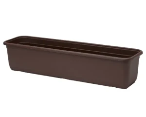 Skrzynka balkonowa brązowy 60 cm Venus