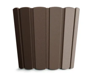 Doniczka okrągła brązowa 14 cm Prosperplast Boardee Basic