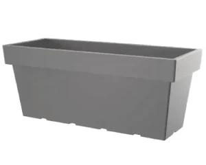 Donica prostokątna 80 cm szara Lofly Case