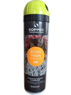 Spray geodezyjny fluorescencyjny Track Marker 500ml żółty Soppec