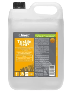 Szampon do dywanów i tapicerek skoncentrowany 5 l Textile SHP Clinex
