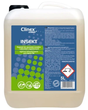 Środek do usuwania owadów i zabrudzeń organicznych Insekt 5 l Clinex Expert