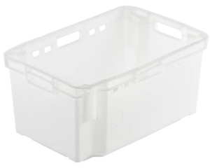 Pojemnik na mięso C1-280 600x400x280 mm Euro Norm Bekuplast